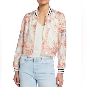 Loyd/Ford Floral Embroidered Bomber Jacket